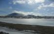 Nenoriai tirpstantis pavasarinis sniegas (Kelyje Blonduos - Akureyri)