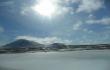 Akinantis sauls ir sniego spiginimas (Kelyje Blonduos - Akureyri)