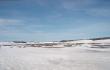 Link Dettifoss krioklio vaiuojant, aplinkui kiek akys umato - tik sniegas. Tokia ta Islandija balandio vidury