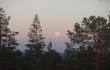 Mėnulis virš Rovaniemio apylinkių