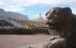 Akmeninis liūtas Peterhofe