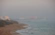 Vaizdas ryte į šiaurę iš nakvynės vietos. Salamis, Šiaurės Kipras