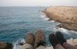 Kur baigiasi Kipro sala, ten mūsų batų padai žiūrėjo į jūrą