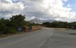 Kelio ženklai kelyje Girne - Guzelyurt, Šiaurės Kipras