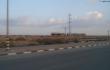 Traukinys Negevo dykumos pakratyje kak gabena  Be'er Sheva miest, i kurio k tik pasialinome