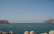 Vaizdas į Omano įlanką nuo Maskato krantinės