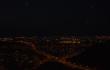Naktis virš Omano sostinės Muskato