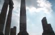 Herkuleso šventykla-kolonos iš arti
