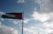 Jordanijos vėliava nuo Karalienės Alijos tarptautinio oro uosto