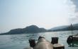 Guminis Frykio požiūris į Bledo ežerą. Ne tik guminis, bet dar ir standartinis [Šiandien prieš dvidešimt metų. Po kuprine, 2019]