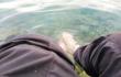 Gaivus ir skaidrus Bledo ežero vandenėlis po šiandien nueitų 20+ kilometrų [Šiandien prieš dvidešimt metų. Po kuprine, 2019]