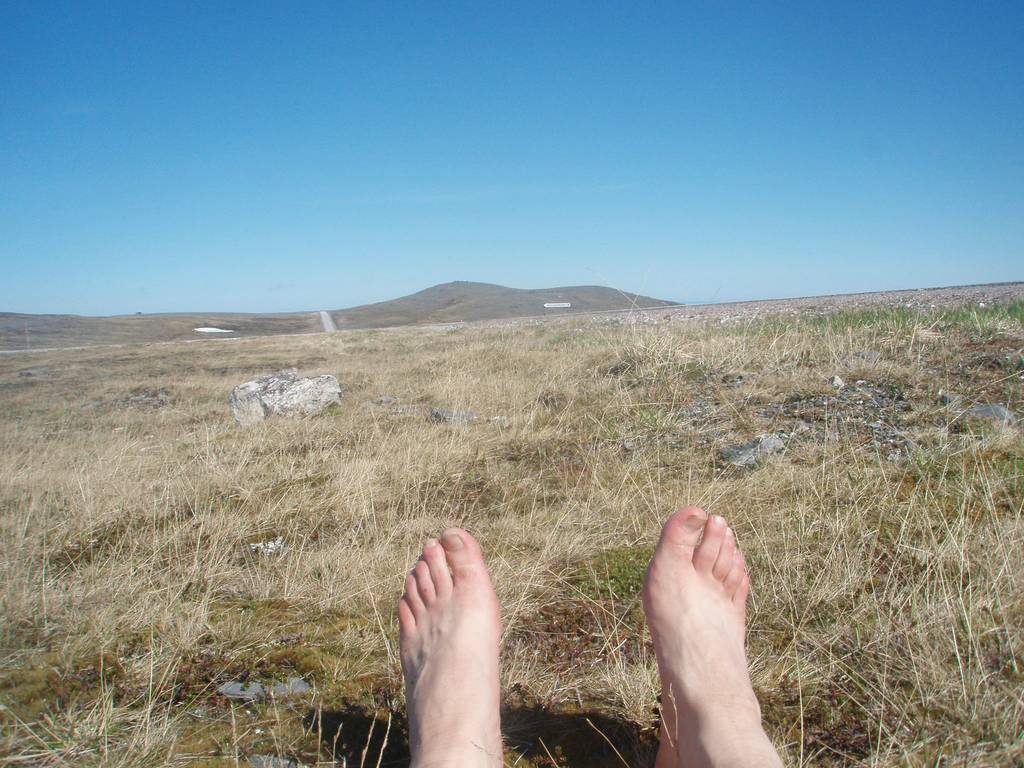 Keliu i Nordkapo, poilsis