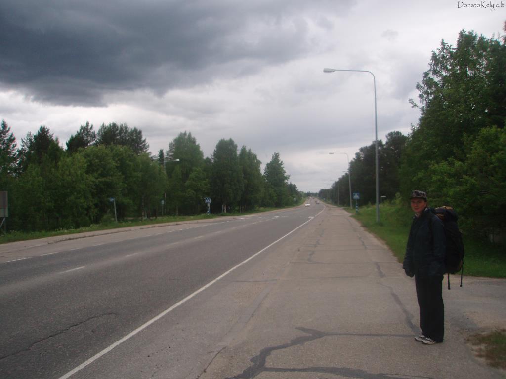 Sodankylos gatv� = Kelias � �iaur�