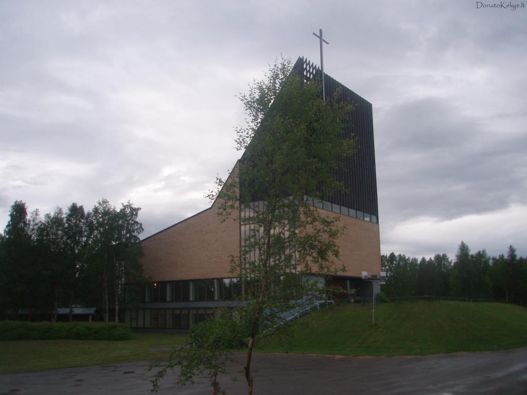 Ba�ny�ia. Vakaras Ivalo, laikas 21:52 val.