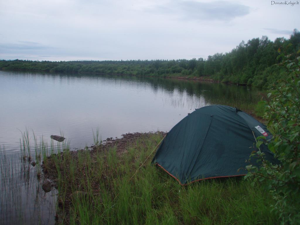 �alias namukas-palapin�. Vakaras Ivalo, laikas 22:16 val.