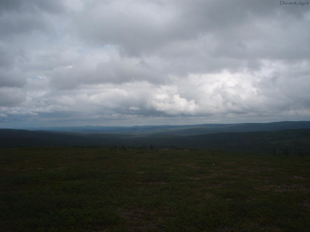 Debesys (Vien� toki� tokio bir�elio popiet� Saariselkoje)