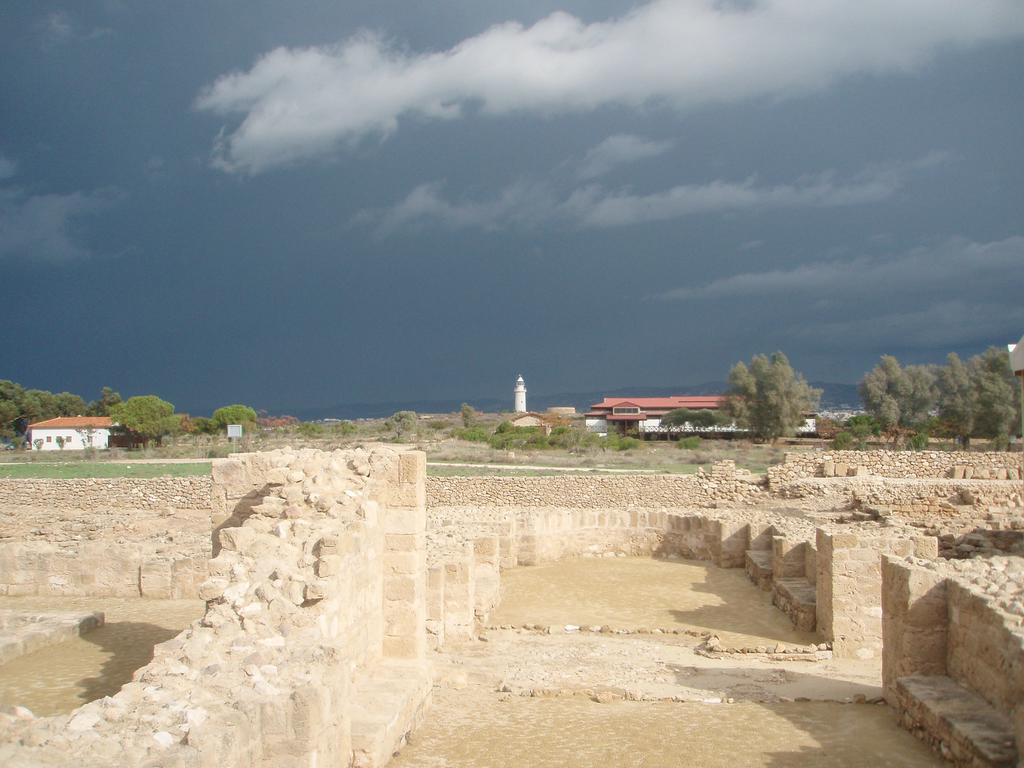 Paphos vyturys prie rimt liet - dar ne, bet tuoj. Kipre irgi lyja, kartais