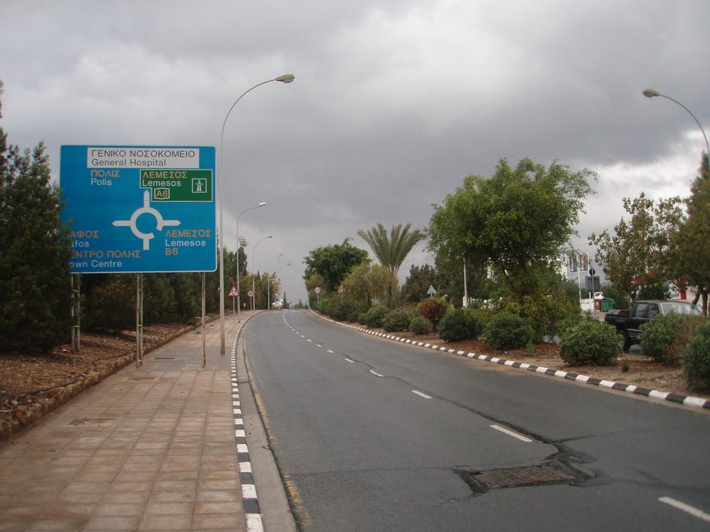 Paphos paliekant: iedas